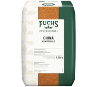 Fuchs Professional - Sale per condire il Cina | Spezia asiatica versatile | Non è necessaria alcuna salatura | Qualità professionale per professionisti Ho.re.ca | 1,5 kg in sacchetto riciclabile