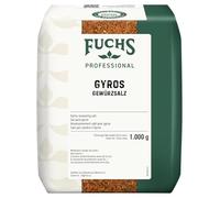 Fuchs Professional - Sale per condire il Gyros | 1000 g | Condimento per piatti a base di carne greca | Qualità professionale per professionisti Ho.re.ca