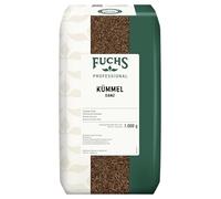 Fuchs Professional - Semi di cumino interi | 1000 g | Non macinato, per condire patate fritte o piatti a base di cavolo | Qualità professionale per professionisti
