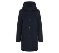 FUCHS SCHMITT - Cappotto Corto in Maglia con Cappuccio- Tasche - - Coats - Donna - Blu - 4XL
