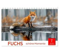 Fuchs - schöne Momente (Tischkalender 2026 DIN A5 quer), CALVENDO Monatskalender: Die Welt der Füchse in der freien Natur.