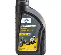 Fuchs silkolene 2-Stroke Comp 2 Sintetico Estere Base Moto Olio Motore - 1L