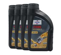 FUCHS Titan GT1 Flex 3 SAE 5W-40 Olio Motore VW 511 00, MB 229.51,4x1 Litro