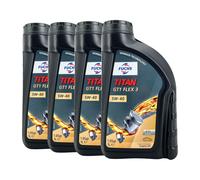 FUCHS Titan GT1 Flex 3 SAE 5W-40 Olio Motore VW 511 00, MB 229.51,4x1 Litro