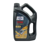 FUCHS Titan GT1 Flex 3 SAE 5W-40 Olio Motore VW 511 00, MB 229.51, 5 Litro