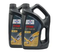FUCHS Titan GT1 Flex 34 SAE 5W-30 Olio Motore MB 226.51, Renault RN0720, 5 Litro