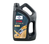 FUCHS Titan GT1 Flex 34 SAE 5W-30 Olio Motore MB 226.51, Renault RN0720, 5 Litro