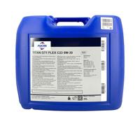 FUCHS Titan GT1 Flex C23 SAE 5W-30 Olio Motore BMW LL-04 Opel OV0401547, 20 Lt.