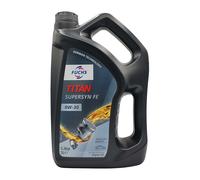 FUCHS Titan Super-Sintetico Fe SAE 0W-30 Olio Motore Volvo Vcc 95200377, 5 Litro