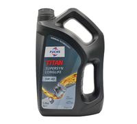 FUCHS Titan Super-Sintetico Longlife SAE 5W-40 Olio Motore RN0700, RN0710, 5 Lt.