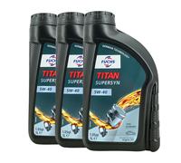 FUCHS Titan Super-Sintetico SAE 5W-40 Olio Motore RN0700, RN0710, MB 229.3,3x1