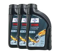 FUCHS Titan Super-Sintetico Longlife SAE 5W-40 Olio Motore RN0700,RN0710,3x1