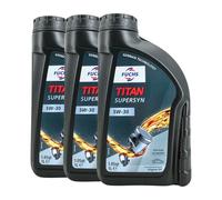 FUCHS Titan Super-Sintetico SAE 5W-30 Olio Motore VW 502 00 505 00 MB 229.3,3x1