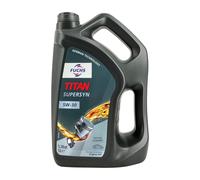 FUCHS Titan Supersyn SAE 5W-30 Olio Motore VW 502 00 VW 505 00 MB 229.3, 5 Litri