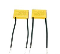 fuchswerk Condensatore anti-interferenza a LED, radiale, 0,22µF, 275 V, X2, 2 pezzi