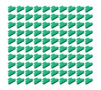 Fuci da serra da 100 pezzi, cerchi a serra, telaio di supporto, morsetti per tubi da pellicola in plastica da 6 mm per i tubi di copertura serra per il fissaggio