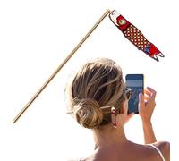 Fuci per capelli per donne, di capelli in metallo per capelli in lega con | Porta del panino elegante da 5,7 pollici, forcine decorative per uso quotidiano