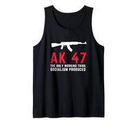 Fucile AK-47 Kalashnikov e Pistola Russa Canotta