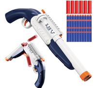 Fucile Giocattolo a Doppietta con Bossoli Espellibili e Proiettili Morbidi - Caricamento Manuale - Arma da Gioco Realistica per Bambini - Toy Gun Western per Giochi di Avventura