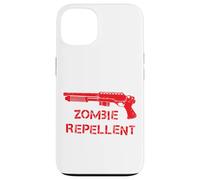 Fucile Zombie Repellente Cacciatori Grafica Umorismo Custodia per iPhone 13