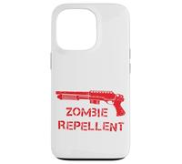 Fucile Zombie Repellente Cacciatori Grafica Umorismo Custodia per iPhone 13 Pro