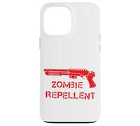 Fucile Zombie Repellente Cacciatori Grafica Umorismo Custodia per iPhone 13 Pro Max