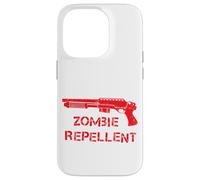 Fucile Zombie Repellente Cacciatori Grafica Umorismo Custodia per iPhone 14 Pro