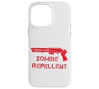 Fucile Zombie Repellente Cacciatori Grafica Umorismo Custodia per iPhone 14 Pro Max