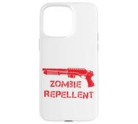 Fucile Zombie Repellente Cacciatori Grafica Umorismo Custodia per iPhone 15 Pro Max