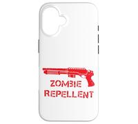 Fucile Zombie Repellente Cacciatori Grafica Umorismo Custodia per iPhone 16