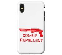 Fucile Zombie Repellente Cacciatori Grafica Umorismo Custodia per iPhone X/XS