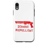 Fucile Zombie Repellente Cacciatori Grafica Umorismo Custodia per iPhone XR
