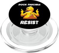 Fuck Fascism Protest Sign F Fascism Duck Anti Fascism Resist PopSockets PopGrip per MagSafe