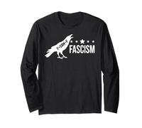 Fuck Fascism Resist Fight Anti Oligarchy No Kings Democracy Maglia a Manica