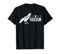 Fuck Fascism Sign Resist Fight Oligarchy No Kings Democracy Maglietta