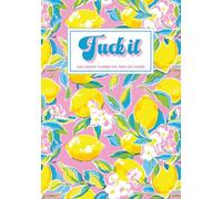 Fuck It 2026 Sweary Planner for Tired-Ass Women: Cute Lemon Monthly Organizer with Calendar, Swear Word Affirmations, and Inspirational Cuss Words