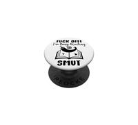 Fuck Off Im Reading Smut Reader Spicy Book Romantasy Smutty PopSockets PopGrip Adesivo