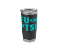Fuck PTSD Shirt - Consapevolezza del disturbo da stress post traumatico Bicchiere termico in acciaio inox doppia parete
