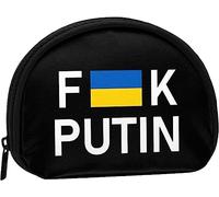 Fuck Putin Ucraina Bandiera Donne E Ragazze Moda Carina Portamonete Borsa Portamonete Portamonete Portachiavi