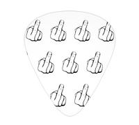 Fuck Soundtrack Plettri per chitarra Plettri per bassista Paddle per suonare la chitarra 12 pezzi