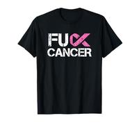 FuckCancer, nastro di supporto per il cancro al seno Maglietta