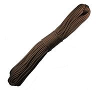 FuckTheFear Paracord anti-strappo di tipo III a 7 filamenti, da 30 m di lunghezza e 4 mm di diametro, 0767578658711, marrone scuro., 30 m