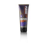 Fudge, Clean Blonde Damage Rewind, Shampoo tonalizzante viola professionale, per capelli biondi