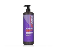 Fudge Professional Clean Blonde Violet-Toning Shampoo 1000 ml shampoo capelli chiari Unisex
