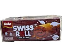Fudo Rotolo Svizzero Gusto Cioccolato 24 Pezzi X 18G - 1 Scatola
