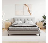 FUDUGEHMIOFWFJJ Comodini 2 pz Rovere Sonoma 40x35x47,5 cm Legno Multistrato Moderni con Cassetti e Piano Espositivo per Camera da Letto e Salotto