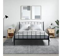FUDUGEHMIOFWFJJ Comodini 2 pz Rovere Sonoma Nightstands with Storage, Engineered Wood Bedside Tables 40x42x50 cm for Bedroom Living Room, Adjustable Feet and Wall Mount Included