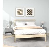FUDUGEHMIOFWFJJ Comodini 2pz Grigio Sonoma in Legno Multistrato Nightstand Set with Drawer and Shelf for Bedroom Living Room Modern Multilayer Wood Side Table