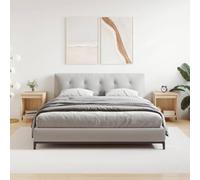 FUDUGEHMIOFWFJJ Comodini 2pz Rovere Sonoma 40x35x50 cm in Legno Multistrato, Modern Nightstands with Storage, Bedroom Furniture Set of 2, Wooden Side Tables for Living Room