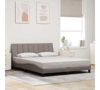 FUDUGEHMIOFWFJJ Giroletto senza Materasso Tortora 160x200 cm in TessutoAdatto per la camera da letto e l'ufficio
